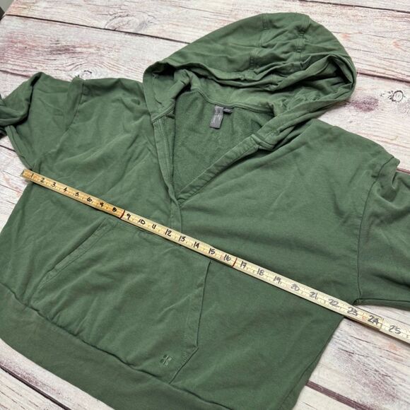 Sweaty Betty After Class Salix Green Relaxed Fit Hoodie Size M Top Sweatshirt - Picture 5 of 9
